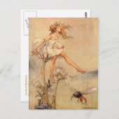 妖精のデイジー ポストカード (正面/裏面)