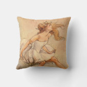 妖精のデイジー-枕 クッション (裏面)