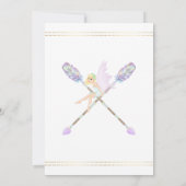 妖精のドリームキャッチャー ボーホー フェザー 矢印 招待状 (裏面)