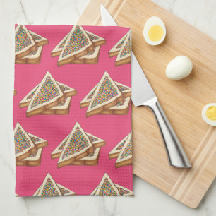 妖精のパン何百と何千オーストラリアの食べ物 キッチンタオル
