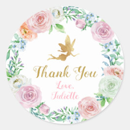 妖精のパーティーシール、好意ありがとうシール ラウンドシール