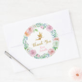 妖精のパーティーシール、好意ありがとうシール ラウンドシール (封筒)