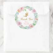 妖精のパーティーシール、好意ありがとうシール ラウンドシール (バッグ)