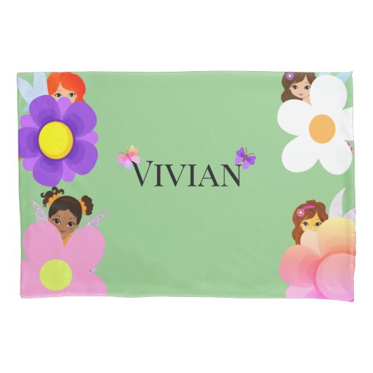 妖精のピラロケース 枕カバー (正面)