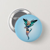 妖精のファンシーなボタン 缶バッジ (正面&裏面)