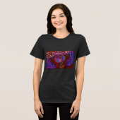 妖精のフラワーパーティー トライブレンドTシャツ (正面全面)