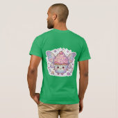妖精のフロスティングの奇想天外Tシャツ Tシャツ (裏面フル)