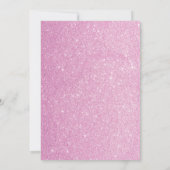 妖精のブライダルシャワーの招待状 招待状 (裏面)