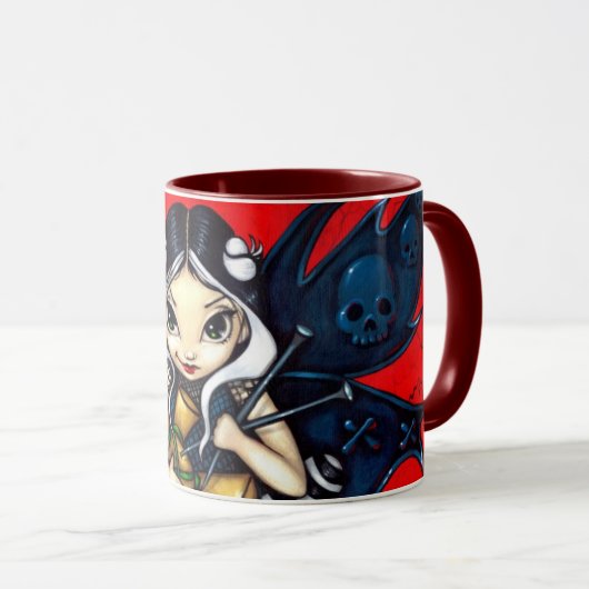 "妖精のブードゥー"のマグ マグカップ (正面右)