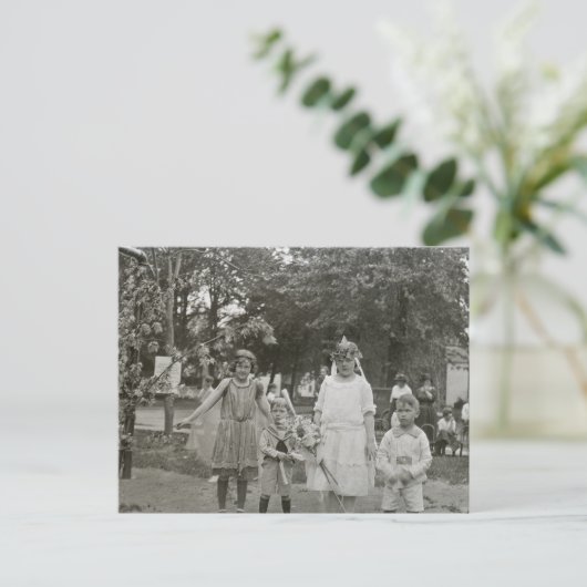 妖精のプリンセスたち(と小さな弟) ポストカード (スタンド正面)