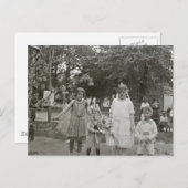 妖精のプリンセスたち(と小さな弟) ポストカード (正面/裏面)