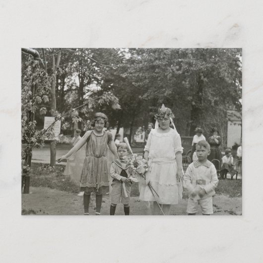 妖精のプリンセスたち(と小さな弟) ポストカード (正面)