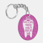 妖精のプリンセスは彼女の歯をみがく必要があります キーホルダー (正面左)