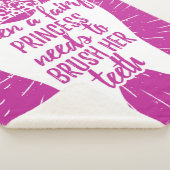 妖精のプリンセスは彼女の歯をみがく必要があります シェルパブランケット (3/4)