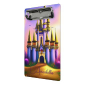 妖精のプリンセス城お洒落ガーリー ミニクリップボード (アングル2)