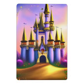 妖精のプリンセス城お洒落ガーリー ミニクリップボード (裏面)