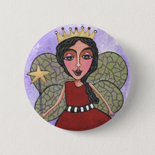 妖精のプリンセス-ボタン 缶バッジ (正面)