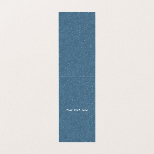 妖精のホワイトドレスのクリフハープキャンドルスターズ青 名刺 (内部フラット)