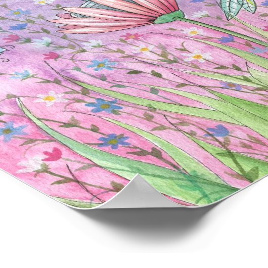 妖精のポスターフレンドリー妖精との出会い ポスター (角)