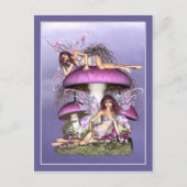 妖精のポストカード - キノコの妖精たち ポストカード (正面)