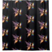 妖精のマジカル ブライダル シャワー カーテン (正面)