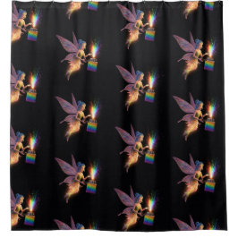 妖精のマジカル ブライダル シャワー カーテン