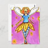 妖精のメモ ポストカード (正面/裏面)