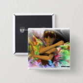 妖精のモデルバージョン2 缶バッジ (正面&裏面)