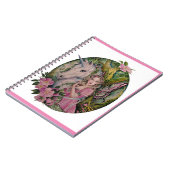 妖精のユニコーンのスパイラルノート ノートブック (左側)