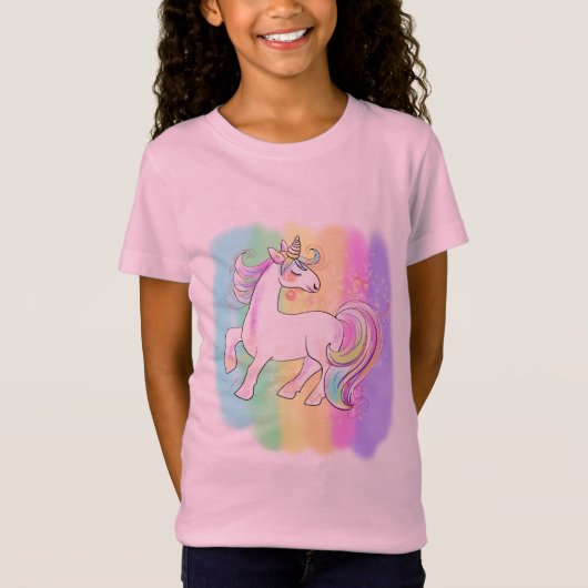 妖精のユニコーン Tシャツ (正面)