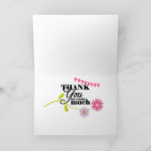 妖精のユリありがとう サンキューカード (内部)