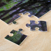 妖精のライト超現実的な森 ジグソーパズル (側面)