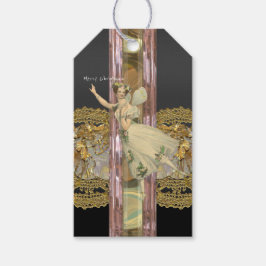 妖精のリマインダークリスマス ギフトタグ