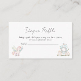 妖精のワイルドフラワーに魅入お洒落った赤ちゃんシャワー エンクロージャーカード