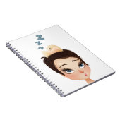 妖精の上に昼寝する鳥 ノートブック (右側)