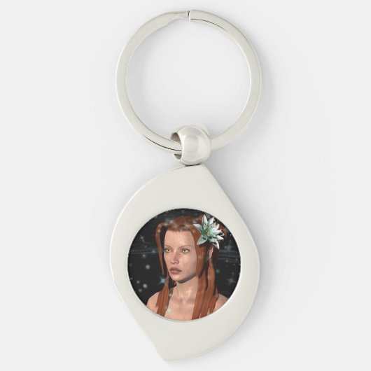 妖精の人魚 キーホルダー (正面)