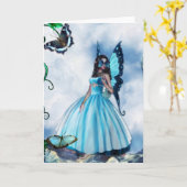 妖精の仮面舞踏会 カード (黄色い花)