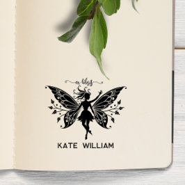 妖精の元図書切手 ラバースタンプ