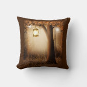 妖精の光で魔法の森 クッション (正面)