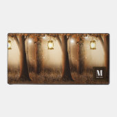 妖精の光で魔法の森 デスクマット (正面)