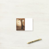 妖精の光で魔法の森 ポストイット (デスク上)