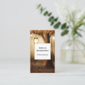 妖精の光で魔法の森 名刺 (スタンド正面)