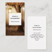 妖精の光で魔法の森 名刺 (正面/裏面)