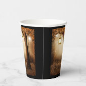 妖精の光で魔法の森 紙コップ (右)