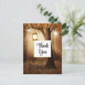 妖精の光を持つ魔法の森ありがとう ポストカード (スタンド正面)