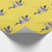 妖精の光沢ラッピング紙、30インチx 6フィート ラッピングペーパー (角)