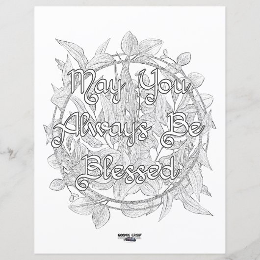 妖精の冬のユレイテ異教のィドカラーリングページ紙 (裏面)