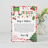 妖精の到着通知 - 妖精の歓迎の手紙 招待状 (スタンド正面)