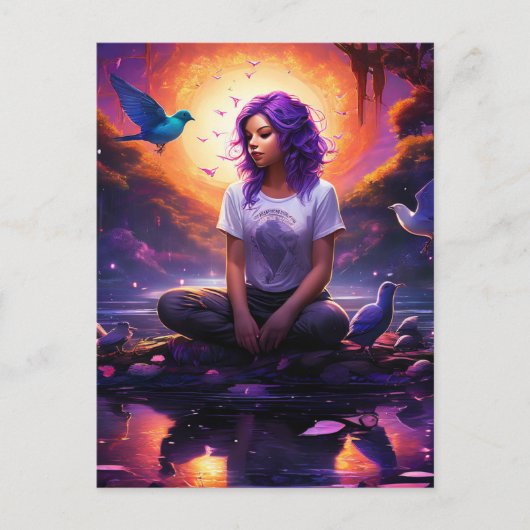 妖精の力 ポストカード (正面)