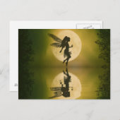 妖精の反射はがき ポストカード (正面/裏面)